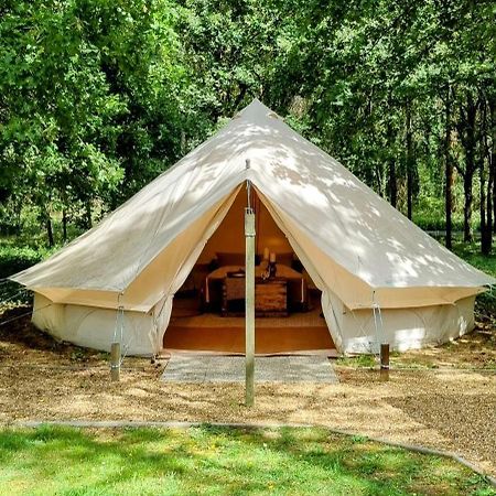 La Fortinerie Glamping Bell Tent Mouliherne Exterior foto